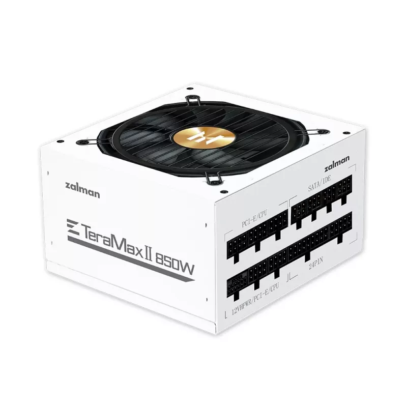 Zalman ZM850-TMX2 TerraMax II White 80 Plus Gold PSU Full-modular ATX 3.0 PCIe 5.0 - ATX - 80 PLUS Gold