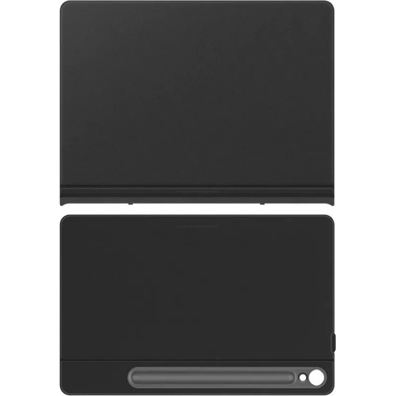 Planšetės knygos tipo dėklas Samsung EF-BX710PBEG, skirtas Galaxy Tab S9 FE — juodas, lengvas apsauginis dėklas