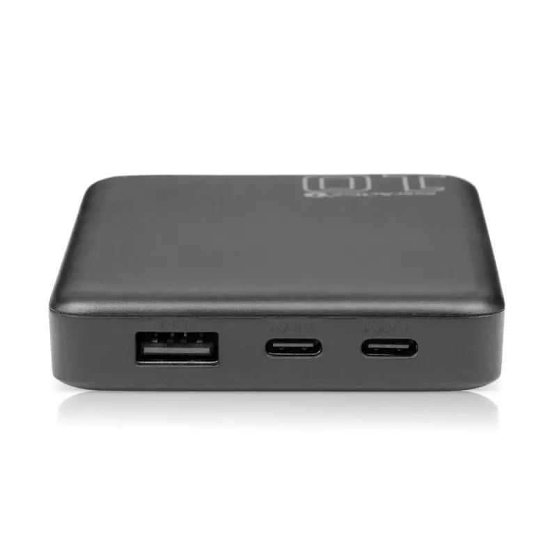 Nešiojamoji išorinė baterija everActive EB-11QB 10 000 mAh, 2× USB-C 20W (QC4.0)