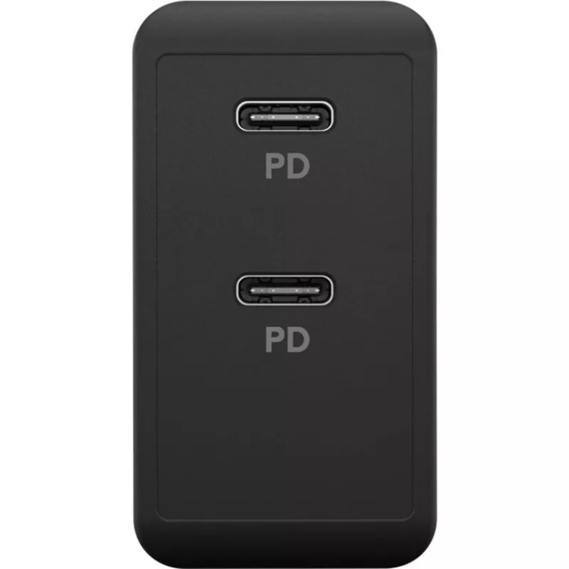Vidinis įkroviklis Goobay 61757 Greitasis įkrovimas USB Type-C 2 prievadai Juodas