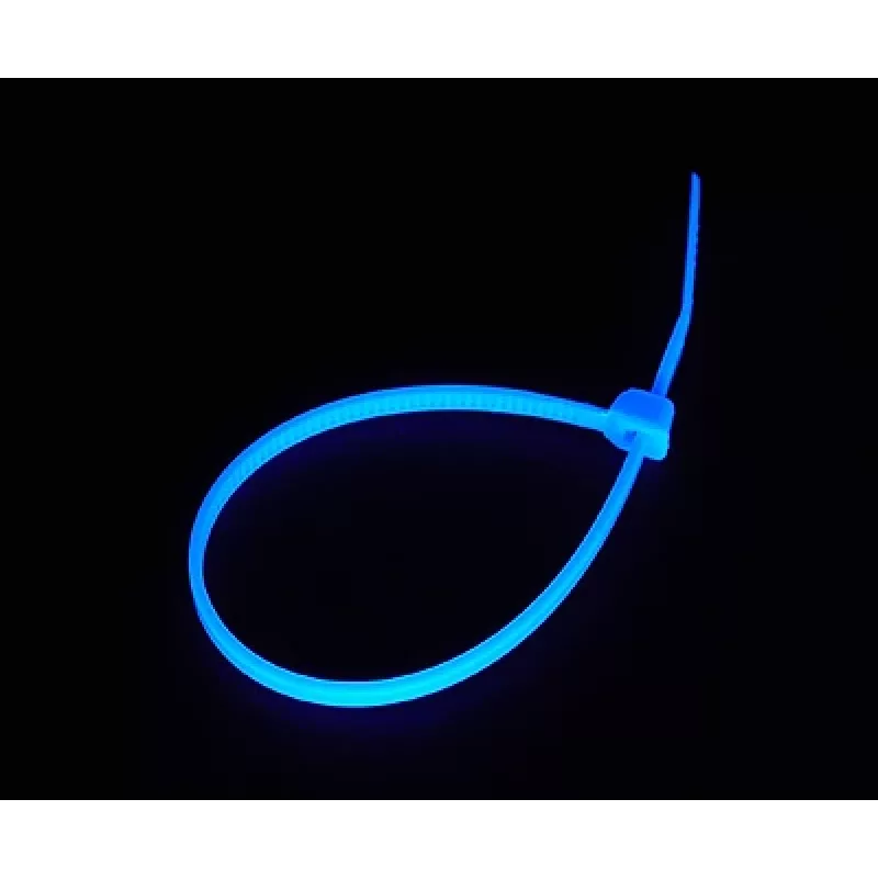 Kabelių raiščiai BitsPower BP-UVCT-BL, nailonas, mėlyni, 120 mm × 2,5 mm, pakuotėje 20 vnt.