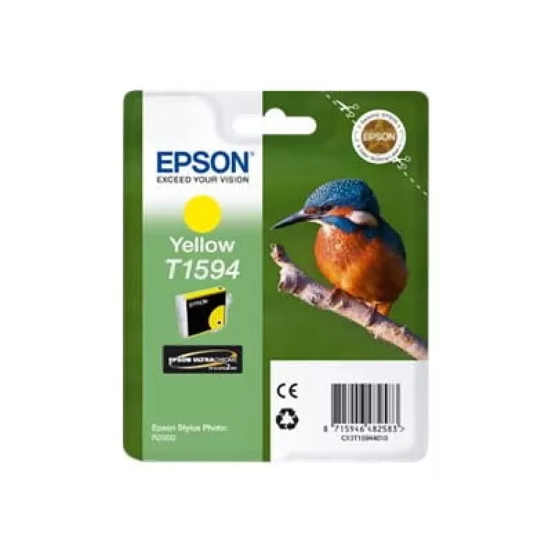 Cartridge EPSON T1594 1 x 17 ml Ultrachrome Hi-Gloss2 Geltona