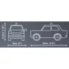 Trabant 601 Polizei, konstrukcinis žaislas