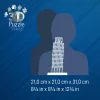 3D dėlionė Ravensburger 12008028 216 dalių Pastatai