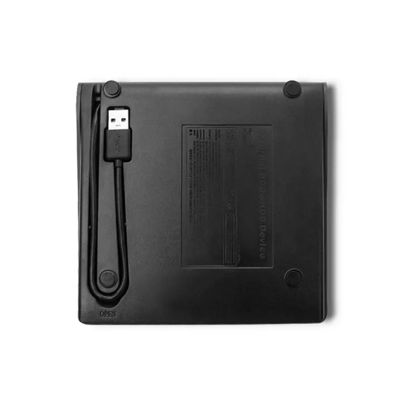 Išorinis USB 2.0 SATA optinio įrenginio dėklas Qoltec 51863 juodas