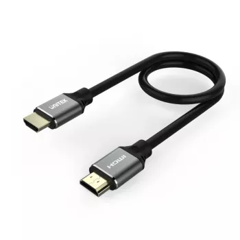 HDMI kabelis Unitek C137W 1,5 m, HDMI 2.1, 48 Gbit/s, 4K/8K 2160p, 120 Hz, ARC, Ethernet, paauksuoti kontaktai