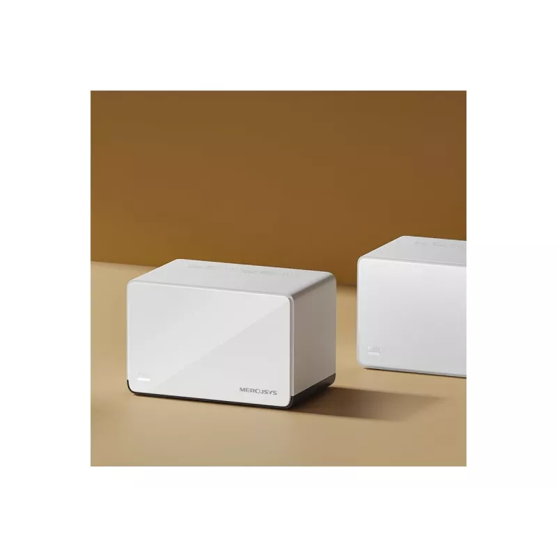 Belaidis maršrutizatorius MERCUSYS Halo H85X 2‑pack Dual Band Wi‑Fi 6 iki 3000 Mbps tinklinė sistema