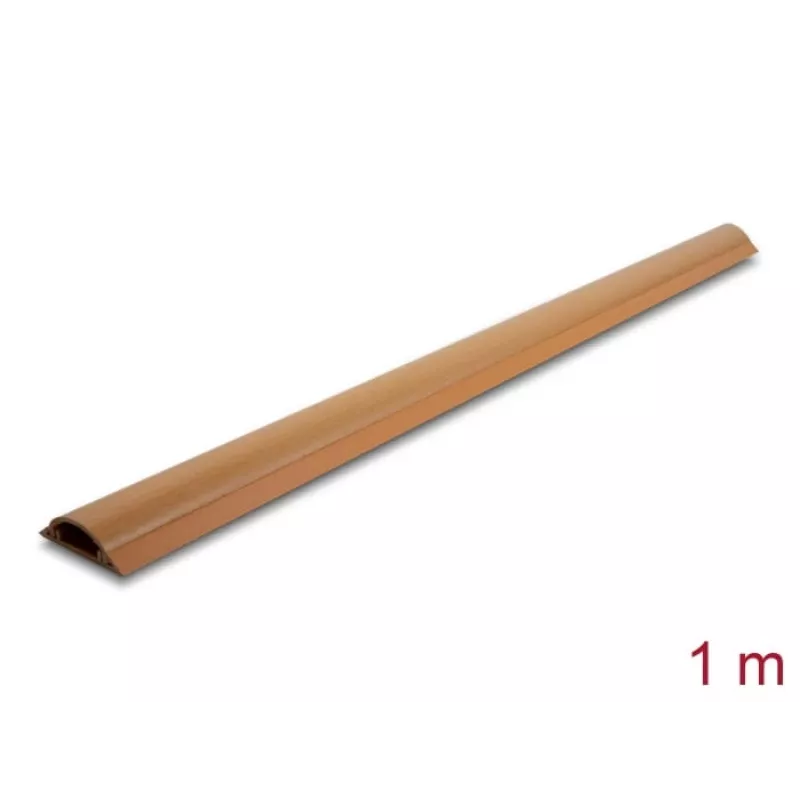 Kabelių lovelis DeLOCK 20731 lipnus 50 x 13 mm medžio išvaizda