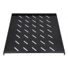 Stovo lentyna Extralink FIXED SHELF FOR 800MM DEPTH CABINET 19 col. 500MMX1U JUODA