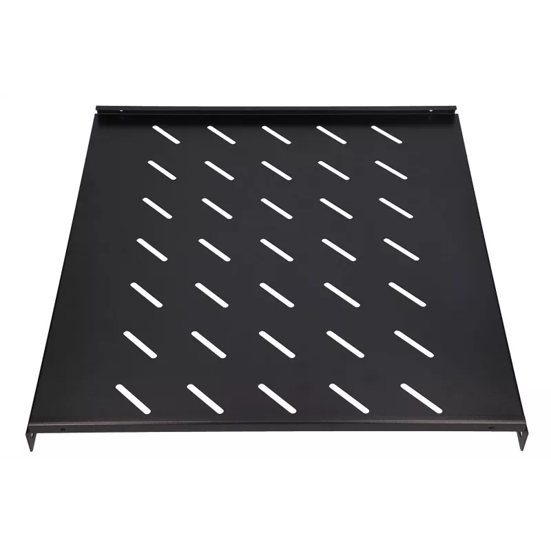 Stovo lentyna Extralink FIXED SHELF FOR 800MM DEPTH CABINET 19 col. 500MMX1U JUODA