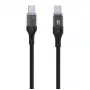Fiksuotas | USB-C/USB-C laidas su vaizdo perdavimu, PD palaikymu, 2m, USB 2.0, 100W | FIXDD-CC2-BK