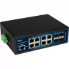 ALLNET pramoninis PoE komutatorius ALL-SGI8112PMJ 8+4 prievadai