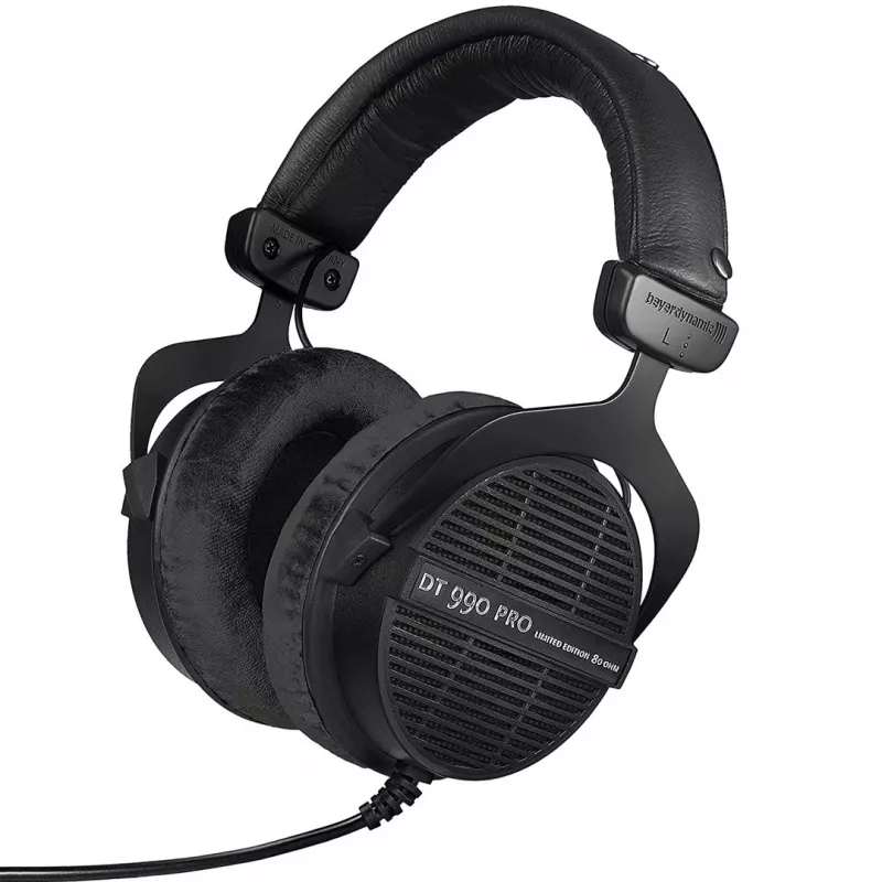 Beyerdynamic DT 990 PRO 80 Ω Juoda Limited Edition - atviros studijinės ausinės
