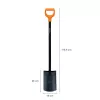 Kastuvas Fiskars 131403 — Fiskars sodo kastuvas modelis 131403, plieninė geležtė, medinė rankena
