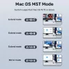 USB-C / USB-A prie 2× HDMI MST FullHD adapteris Unitek V1427A01
