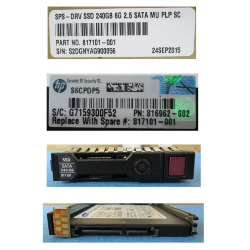 HPE 817101-001 saugojimo diskas