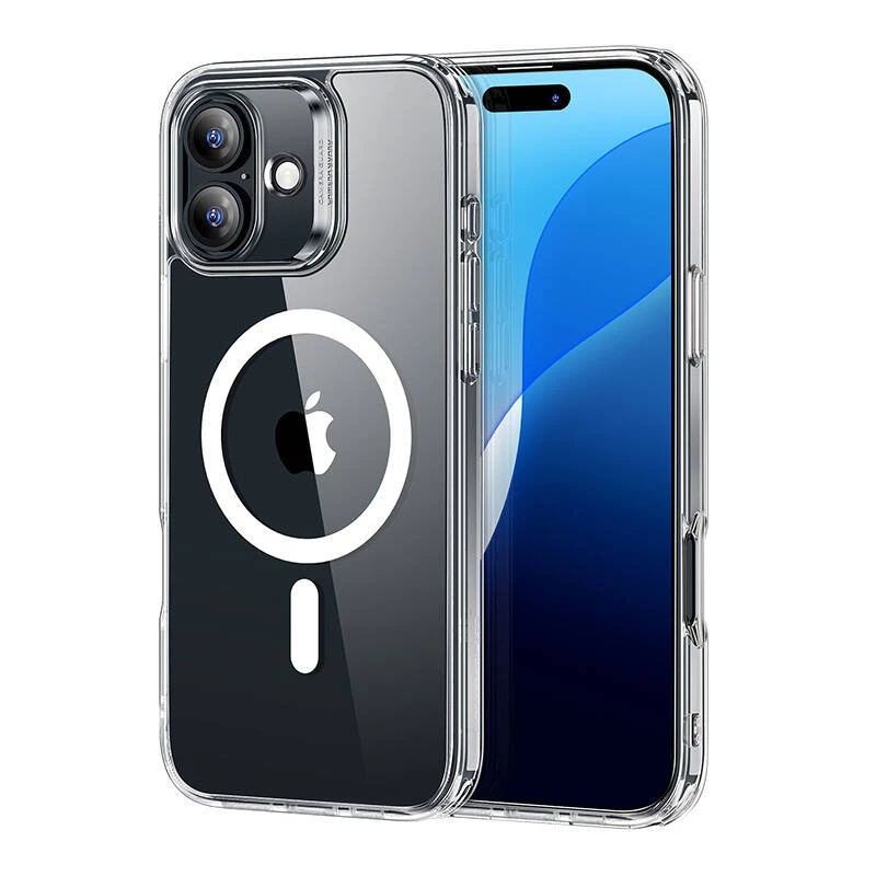 ESR Classic Hybrid Case (HaloLock), skirtas „iPhone 16 Plus“ (skaidrus)