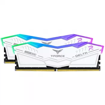 DIMM 64 GB DDR5-6000 (2x 32 GB) Dual-Kit, atmintis balta, FF4D564G6000HC38ADC01, Delta RGB, INTEL XMP