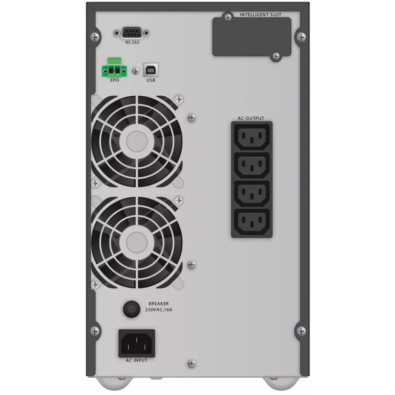 PowerWalker VFI 2000 TG Dvigubo keitimo (Online) 2 kVA 1800 W 4 lizdai