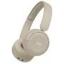 JVC HA-S59W ausinės su mikrofonu laidinės ir belaidės ant galvos muzikai / kasdienai USB Type-C Bluetooth smėlio spalvos