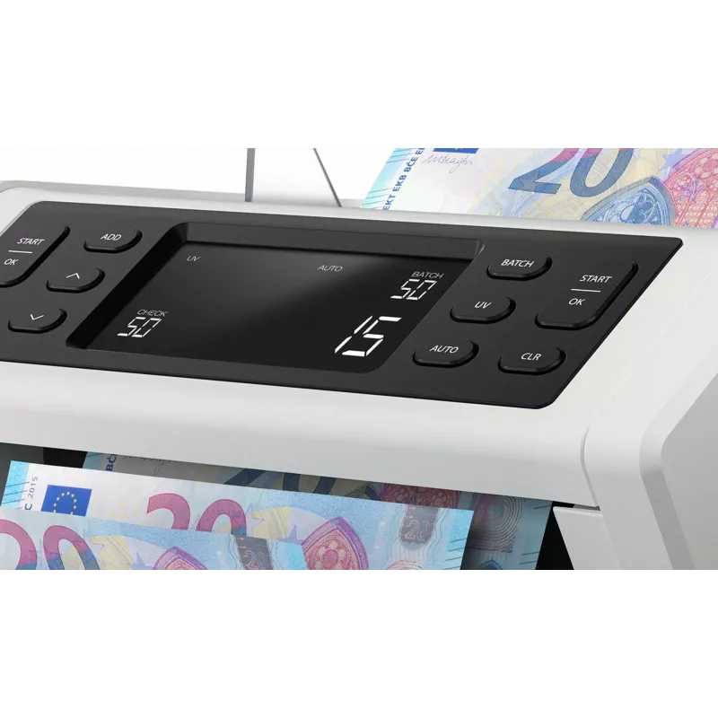 Safescan 2250 banknotų skaičiavimo mašina balta