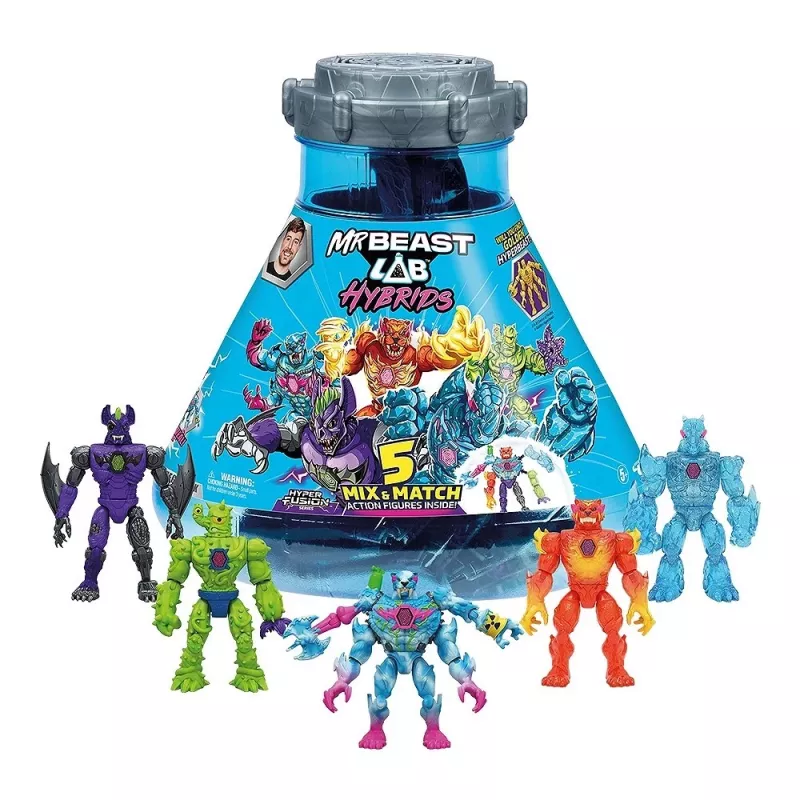 Cobi Figurines Mr Beast Lab Hybrids Megapack kolekcionuojamų mini figūrėlių rinkinys MO-24910