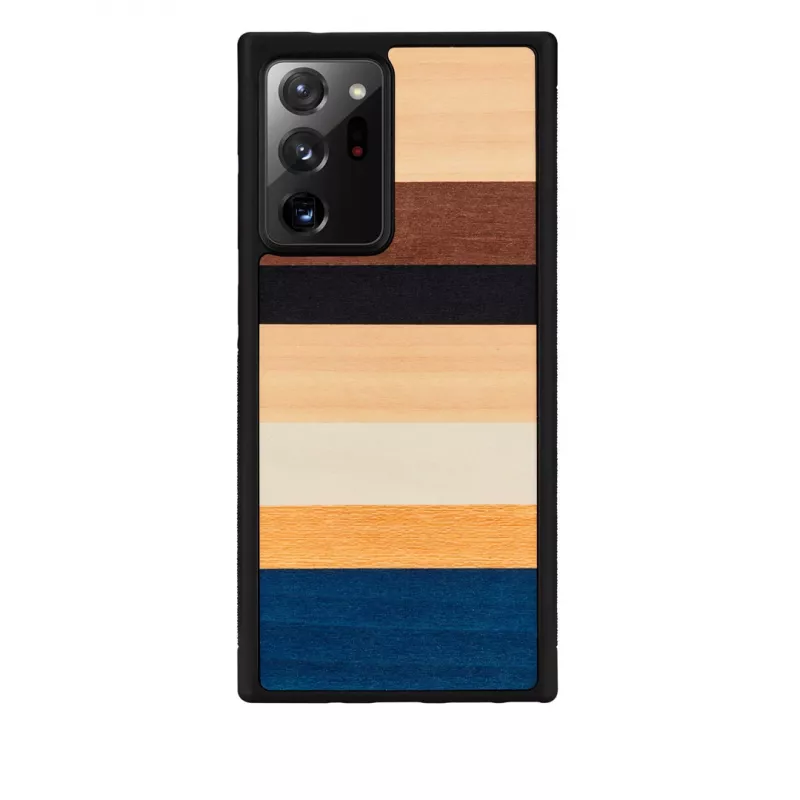 Apsauginis telefono dėklas Man and Wood Samsung Galaxy Note 20 Ultra – juodas