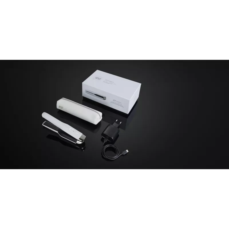Tiesinimo lygintuvas GHD Unplugged Warm White Lithium-Ion 300g
