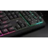 Corsair CH-9226D65-DE klaviatūra žaidimams USB QWERTZ vokiška pilka