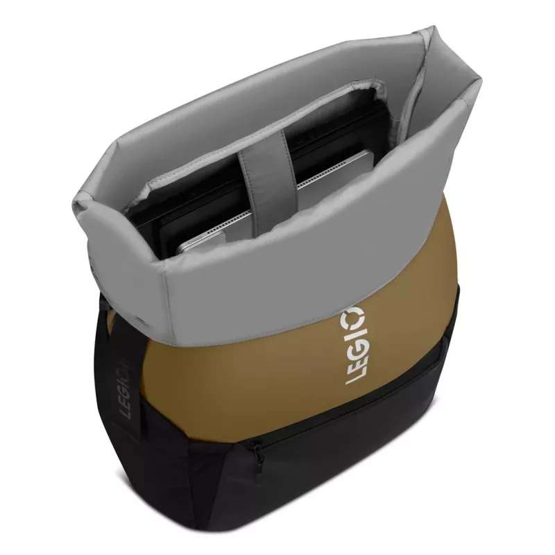 Kuprinė nešiojamam kompiuteriui Lenovo GX41U39298, skirta 40,6 cm (16 colių) nešiojamiesiems kompiuteriams, nailonas/poliesteris, 25 l, juoda/geltona