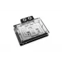 Backplate Alphacool 10265 Acrylic Aluminium Chrome Copper Nylon Juoda 161mm