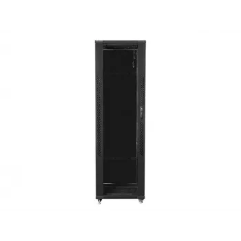 Lanberg | Laisvai pastatoma 19 colių stelažo spinta 42U/800x1000 (plokščia pakuotė) | FF01-8042-12B | Juoda