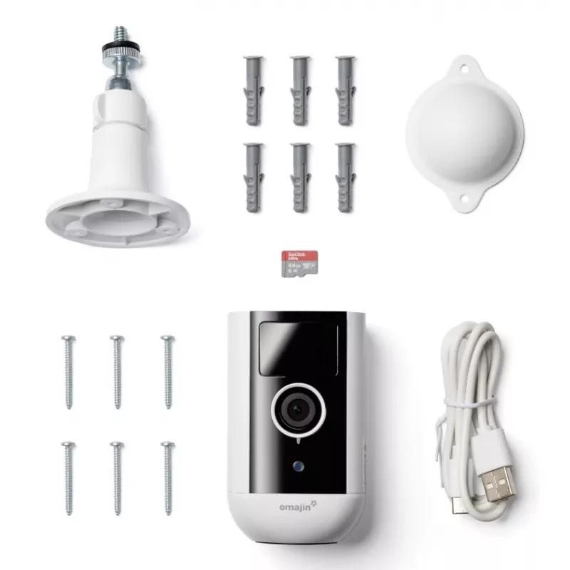 IP apsaugos kamera omajin by Netatmo OWC-01-EU Wi-Fi 4