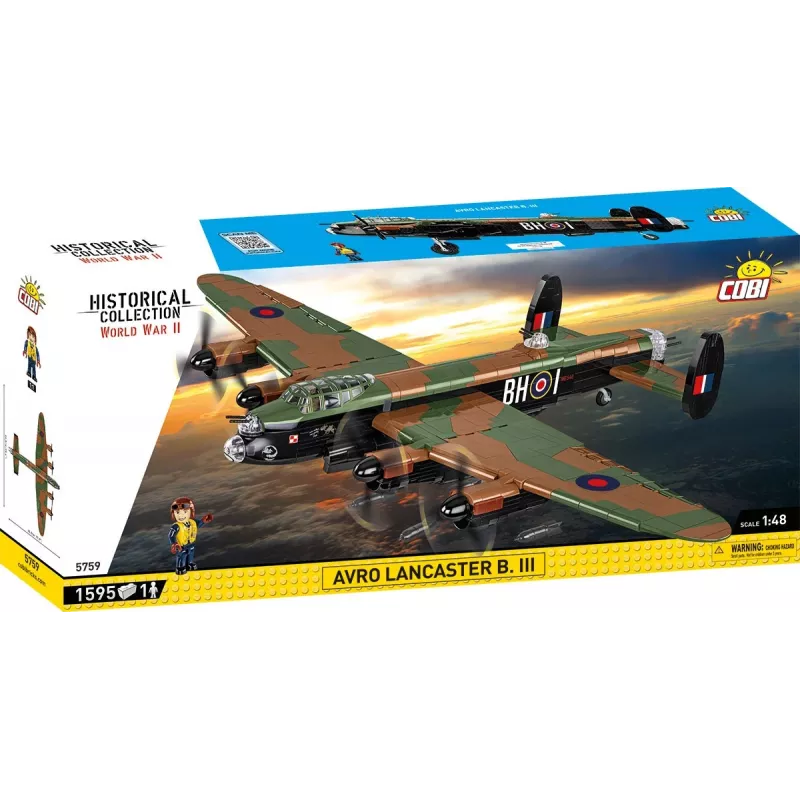 Blocks Avro Lancaster B.III 1595 blokeliai