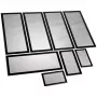 Demciflex dulkių filtro rinkinys Lian Li PC-O11 Air - juoda/juoda