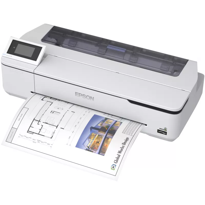 Epson SureColor SC-T3100N, rašalinis, 2400 x 1200 DPI, ESC/P-R, HP-GL/2, HP-RTL, juoda, žydra, geltona, purpurinė, PrecisionCore, A1 (594 x 841 mm)