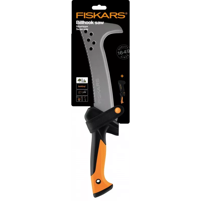Fiskars 1051233 rankinis pjūklas 23 cm Juoda, Oranžinė, Sidabrinė