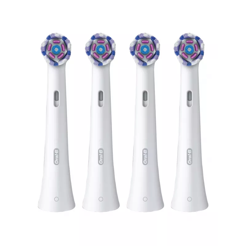 Dantų šepetėlio galvutė Oral-B iO Radiant EB4 — pakuotėje 4 keičiamos galvutės