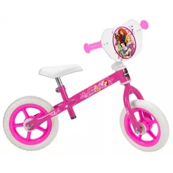 HUFFY Princess 10 colių balansinis dviratis vaikams, be pedalų, lengvas rėmas, putplasčio padangos