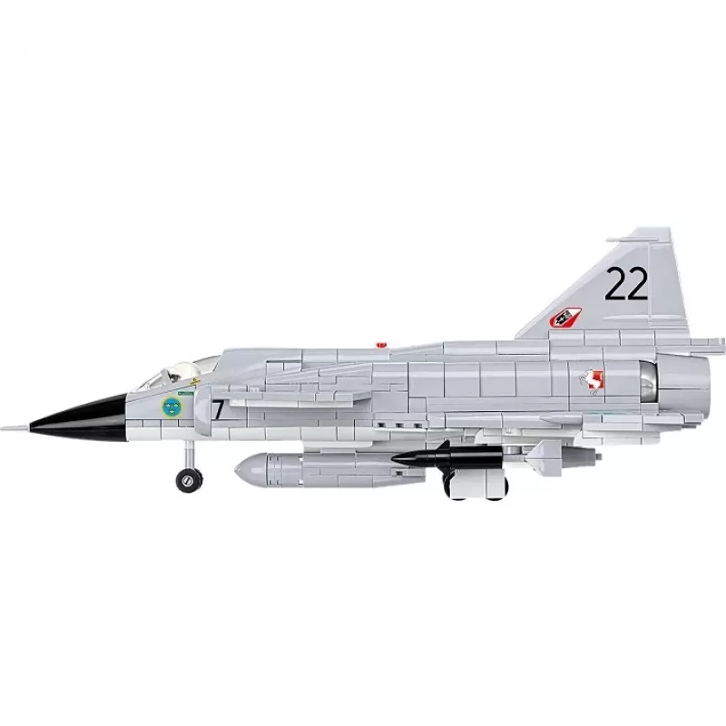Cobi Blocks Saab AJ 37 Viggen 881 elementų konstravimo rinkinys