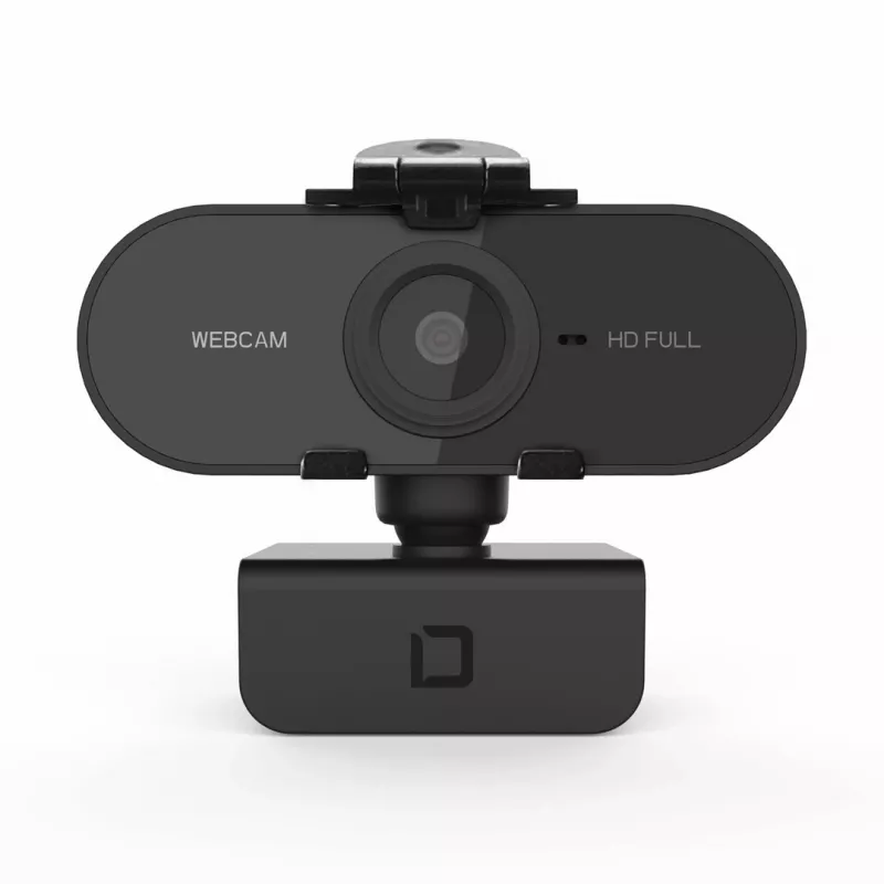 DICOTA D31841 internetinė kamera 1920 x 1080 pikselių USB 2.0 Juoda
