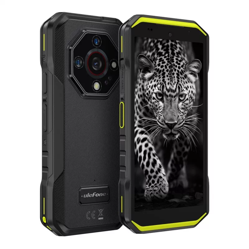 Išmanusis telefonas UleFone Armor X32 6,1 colio 6 GB RAM 128 GB atmintinė Ryškiai žalia, energijos klasė B
