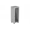 LANBERG 19 colių 32U stovintis stovas-spinta 600×600 mm pilka su perforuotomis durimis ir LCD (plokščia pakuotė)