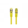 Tinklo kabelis Lanberg PCF6A-10CU-0025-Y RJ-45 Cat6a 0,25 m Geltonas