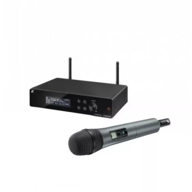 Belaidis vokalinio mikrofono rinkinys Sennheiser XSW 2-835-A — dinaminis kardioidinis mikrofonas, UHF imtuvas, iki 100 m diapazonas