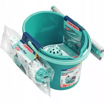 Grindų valymo rinkinys Leifheit Classic Mop (modelis 4006501567963) – grindų šluota su keičiama galvute