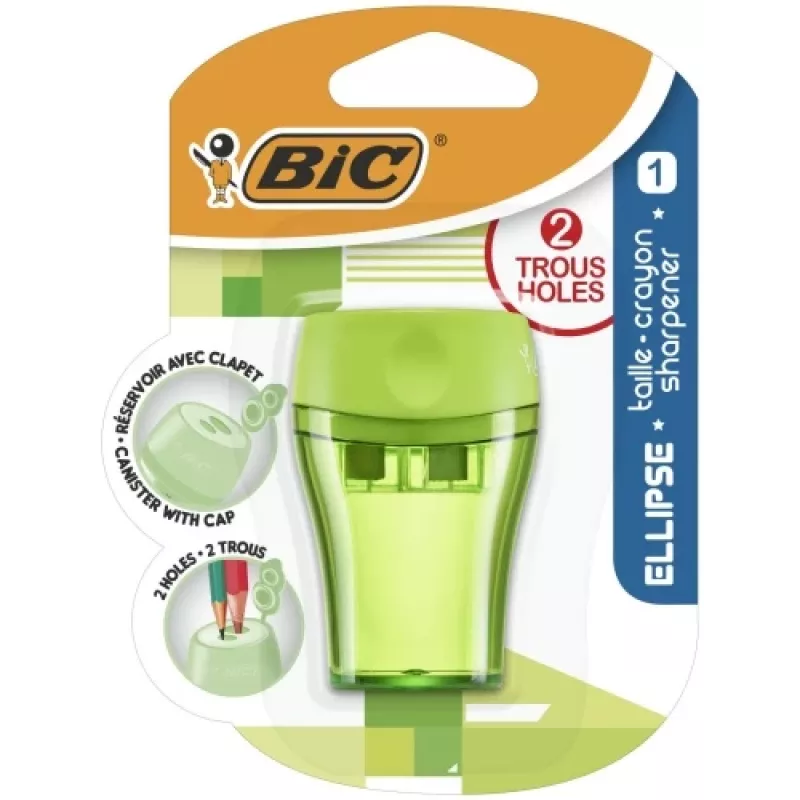 Bic drožtukas Ellipse Maxi 2 skylutės, 1 vnt.