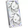 Kompiuterio korpuso ventiliatorius NZXT F240X 120 mm baltas, 1 vnt., 240×120×30 mm