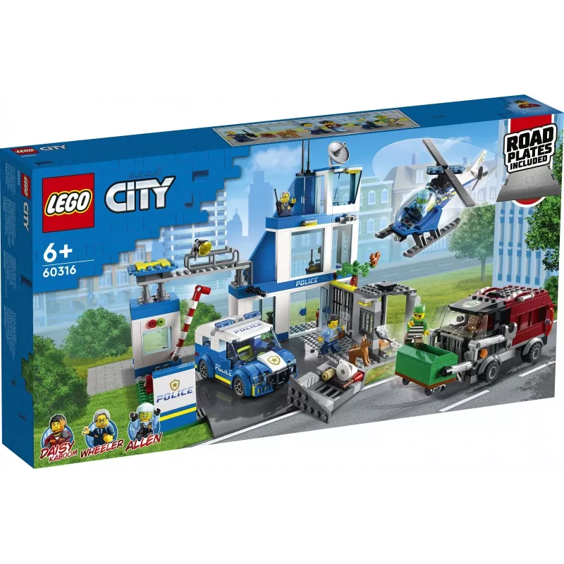 LEGO City 60316 Policijos nuovada