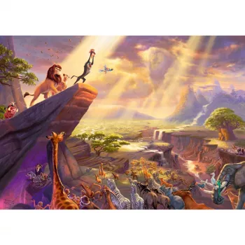 Thomas Kinkade Studios: Disney Dreams Collection - The Lion King, dėlionė 1000 dalių